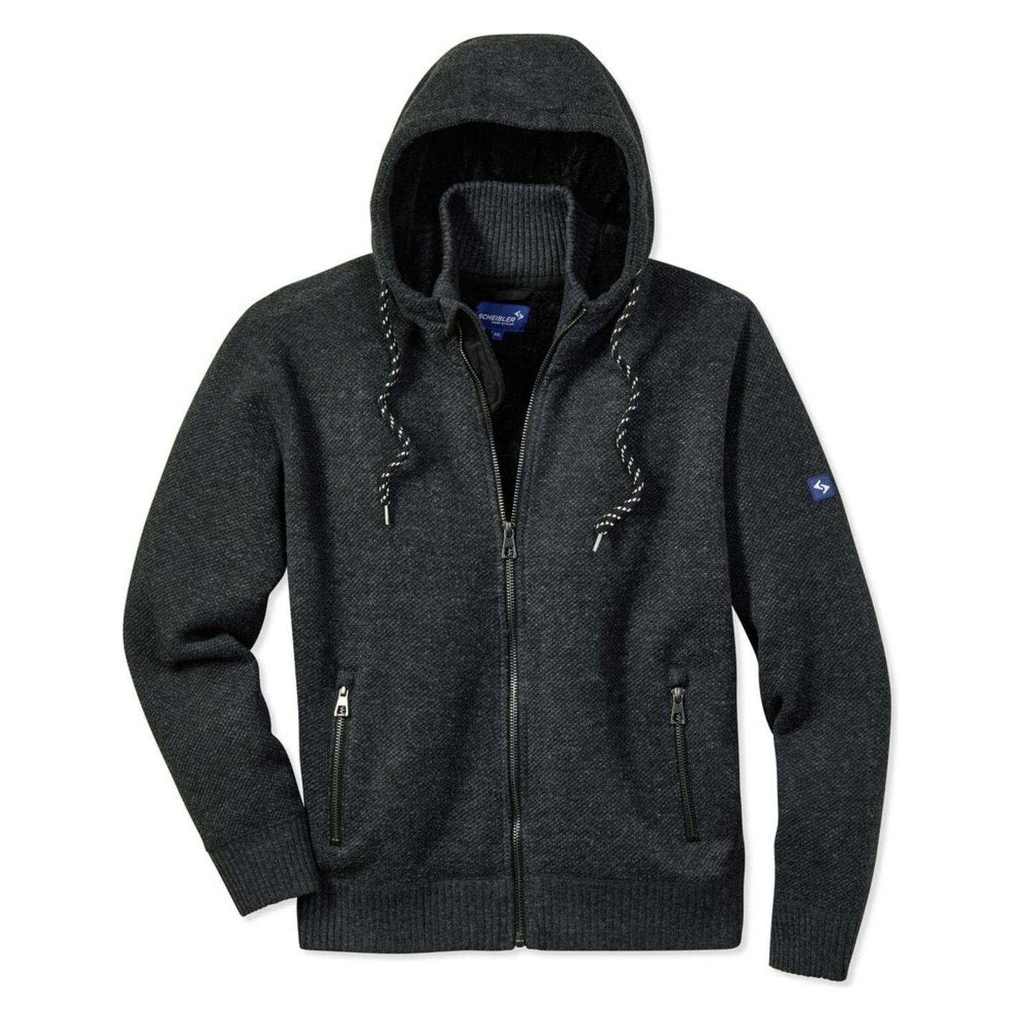 Magni Strickjacke Schärding anthrazit/schwarz-meliert Gr.XXL (XXL) (89152309)