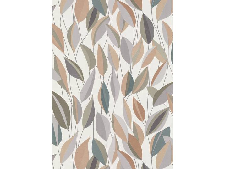 Erismann Vinylbehang 10431-07 - Gentle - Botanisch Wit - 53cm x 10.05m