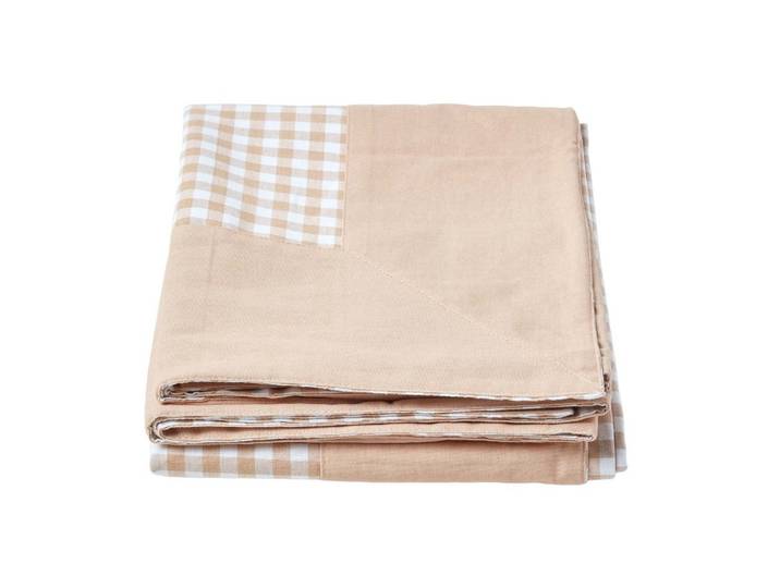 ÜBERWURF 150/200 cm, Vichy Karo 100% Baumwolle