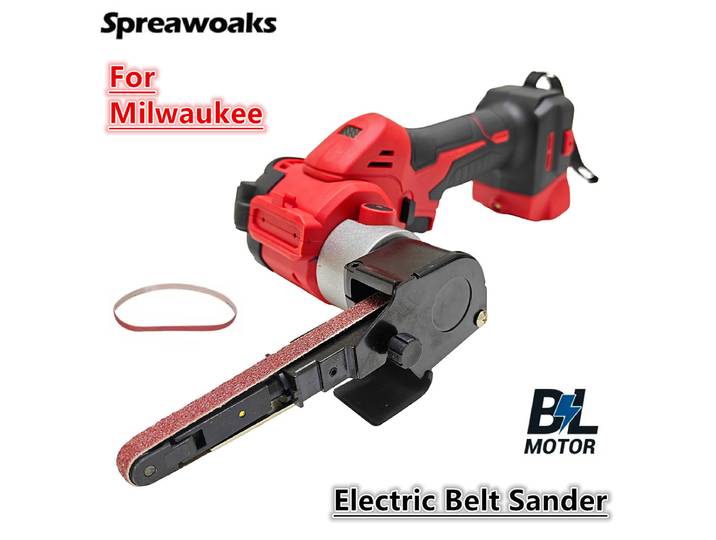 Mini ponceuse à bande électrique sans fil 18V pour Milwaukee, 11000 tr/min, meuleuse d'angle, polisseuse, outil électrique