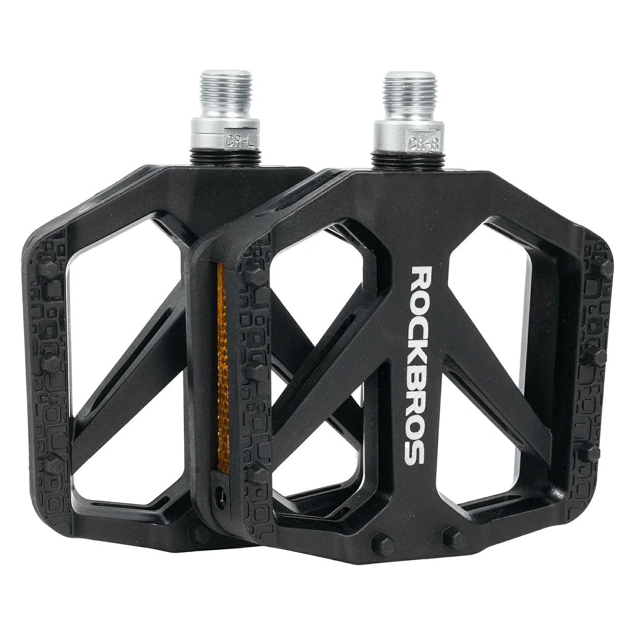 Rockbros Pedały rowerowe BP2602 nylonowe - czarne (5907769390920)