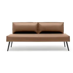 Gutekunst - Die Möbelkollektion Bank Orbit Stoff Braun Cognac 200 cm