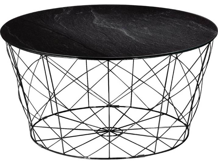 SalesFever Couchtisch Caorle Coffeetable: Harmonisches Wohnambiente, Stilvolles Korbgestell