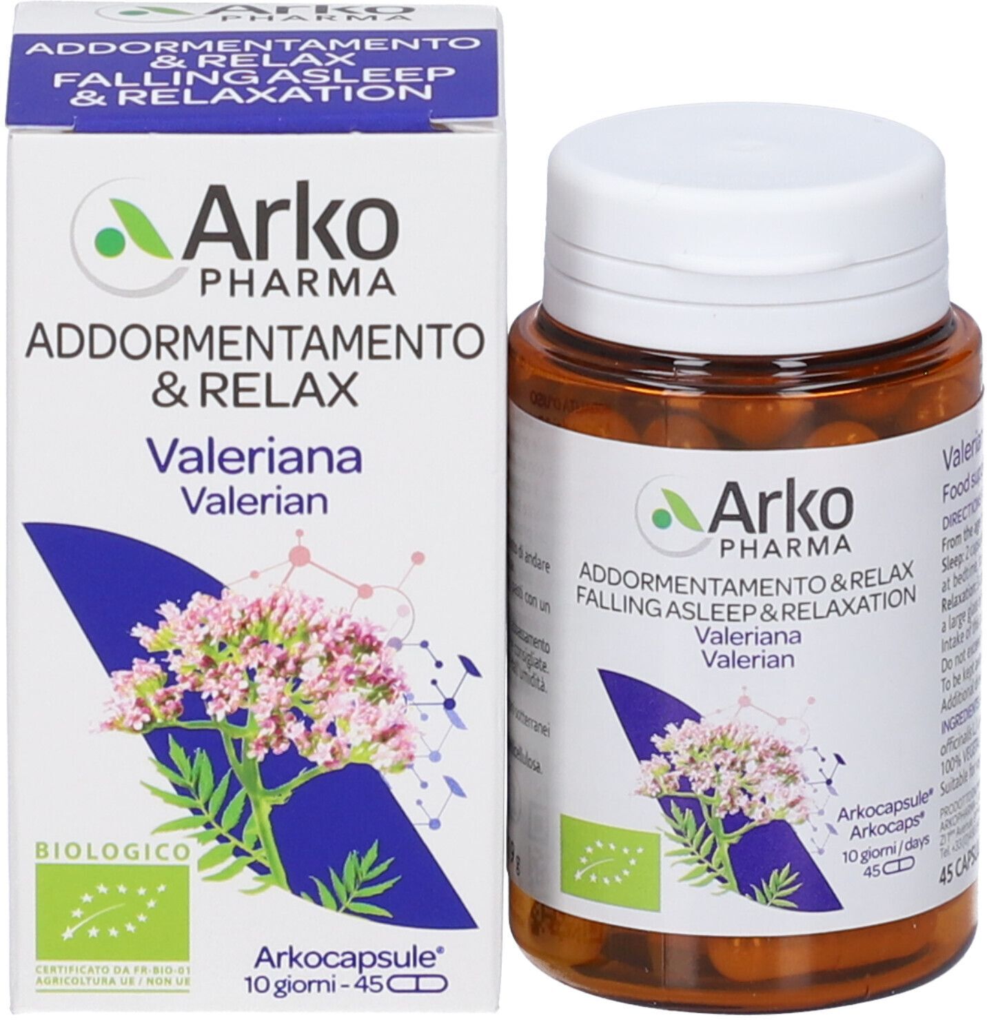 ARKOFARM Srl Arkocapsule Valeriana, 45 Capsule