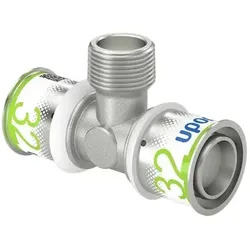 Uponor, Rohrverbindungstechnik, S-Press PLUS trójnik z gwintem zewn. 32-R3/4MT-32