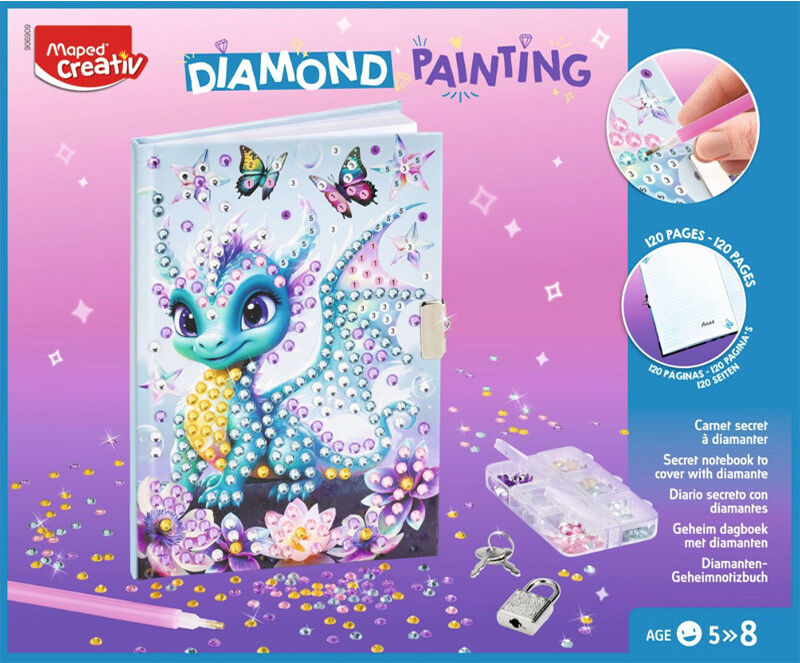 Diamond Painting : Notebook - Maped Creativ