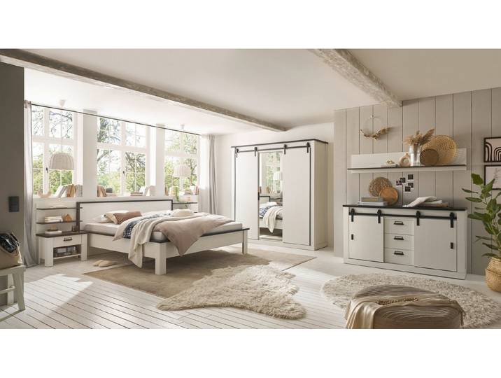 99rooms Schlafzimmer-Set Woodsher, (Set (8-St), Komplett Schlafzimmer), mit viel Stauraum, Soft-Close-Funktion, ohne Matratze & Lattenrost