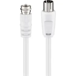 Goobay 11829 SAT/Antennen Adapterkabel ( Koax-Buchse