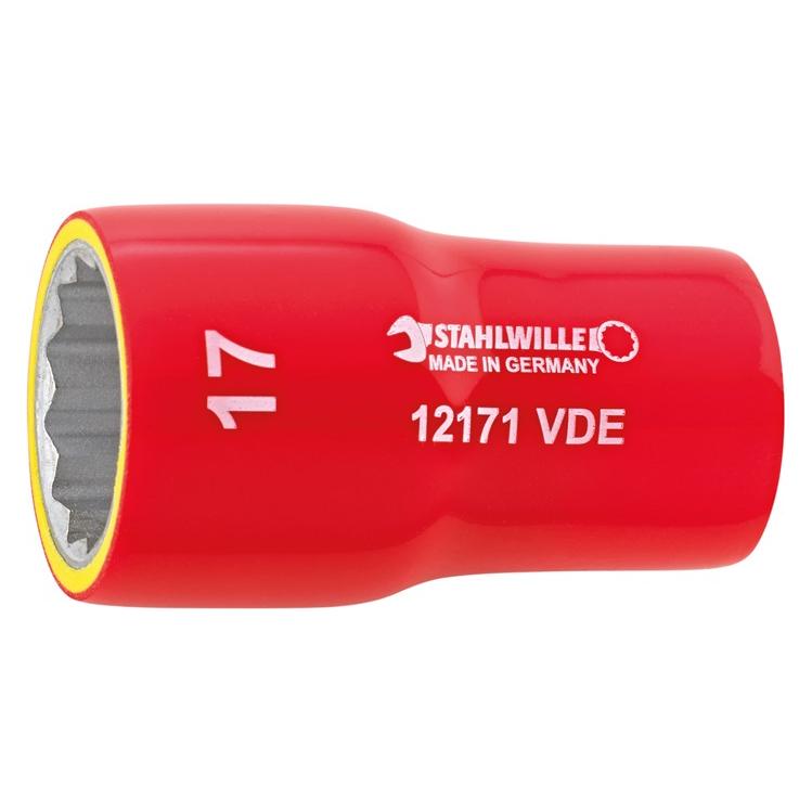 Stahlwille 3/8" VDE-Steckschlüsseleinsätze Nr. 12171 VDE (12 mm) (02380012)