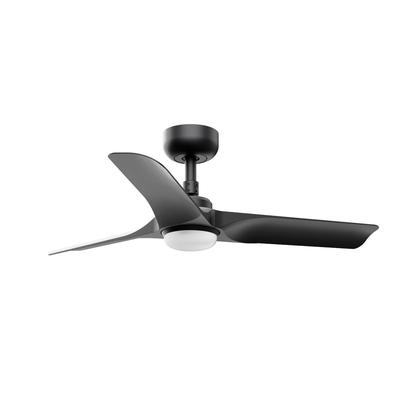 Faro DC Deckenventilator Hey Schwarz mit LED & Fernbedienung 90