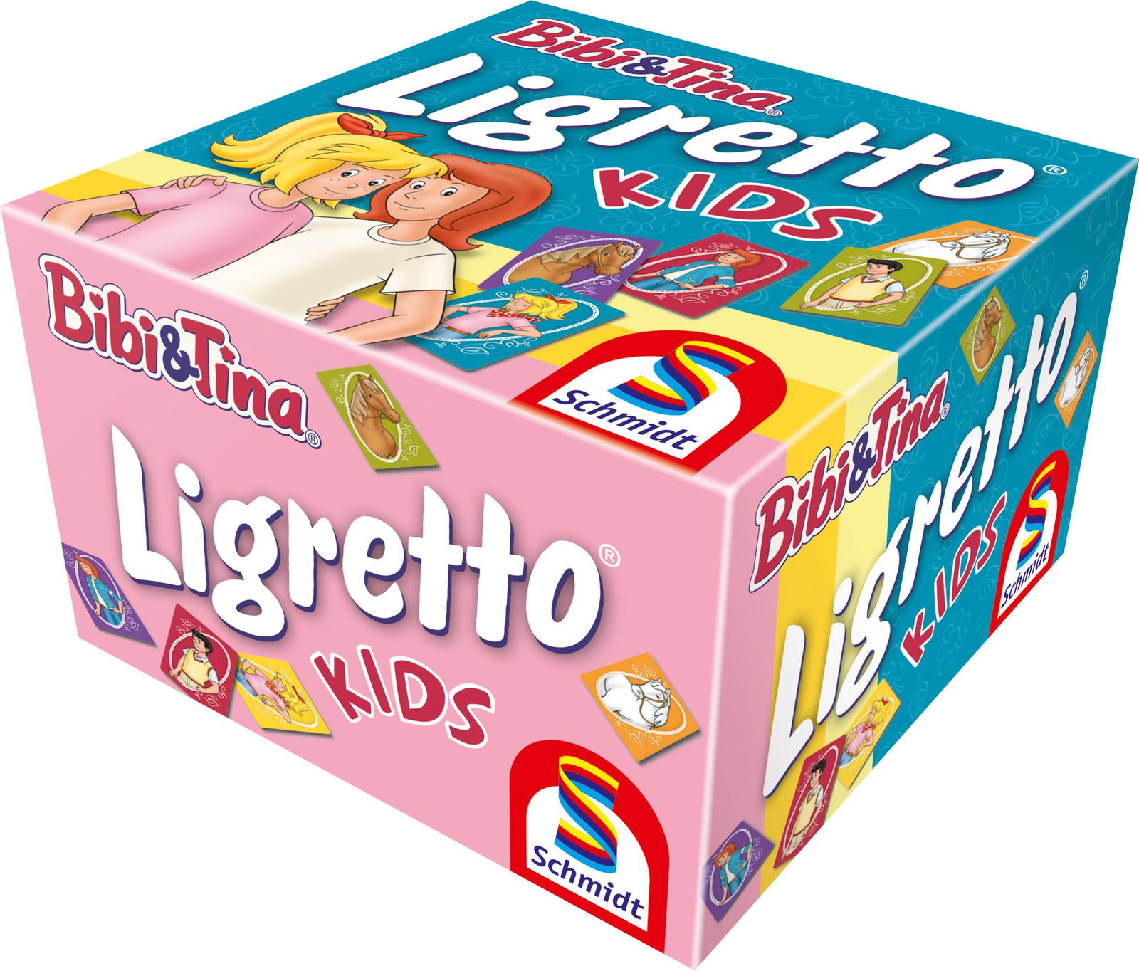Schmidt Spiele Ligretto Kids Bibi & Tina gezelschapsspel voor het hele gezin