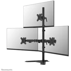 Neomounts DS45-600BL2-1 Monitorständer für drei Bildschirme 10-32 Zoll