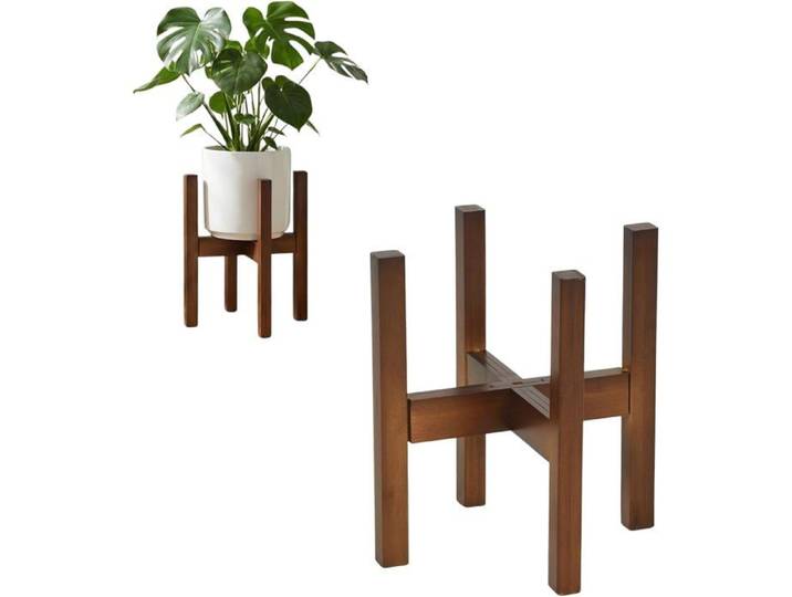 Support De Pot De Fleur Réglable En Métal Pour Jardin Et Balcon Support De Plante Surélevé Pour Pots Et Jardinières Support [CA125]