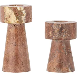 Anneli Kerzenhalter für klassische Kerzen, Stein, 2 St.