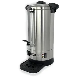 HCB Wasserkocher - doppelwandig mit Tropfschale - 8,7 Liter - 230V - Edelstahl