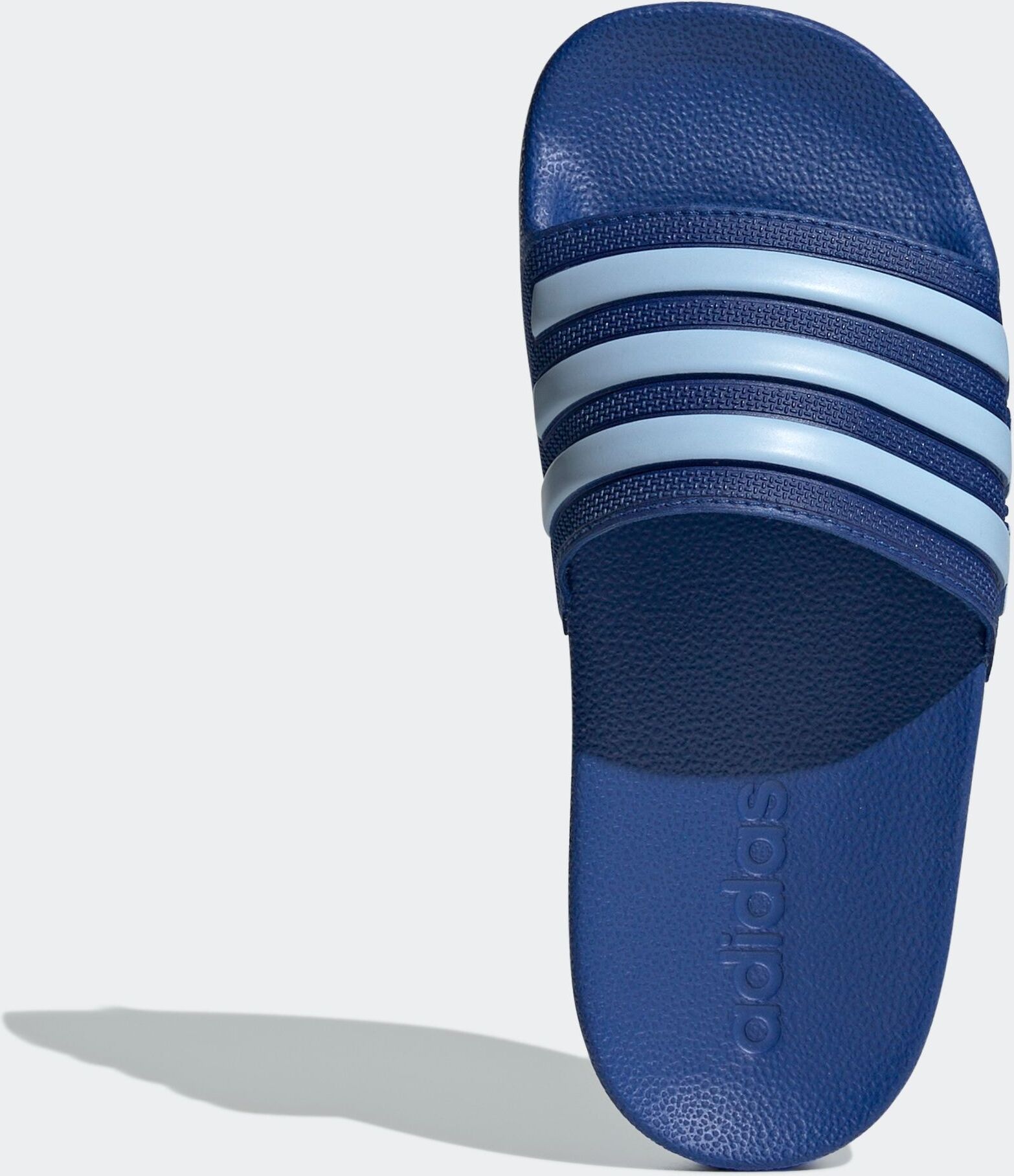 Badesandale ADIDAS SPORTSWEAR "SHOWER ADILETTE", Mädchen, Gr. 38, blau (royal blau, glow blau, royal blau), Synthetik, Schuhe, Badelatschen