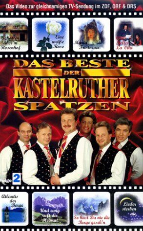 Wolfgang Moik - Kastelruther Spatzen 2 - Das Beste der Kastelrut [VHS] - Preis vom 13.10.2026 19:28:25 h