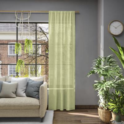 Vorhang NEUTEX FOR YOU "Libre" Gr. 1, grün, B:142cm H:245cm, Jacquard, Polyester, Gardinen