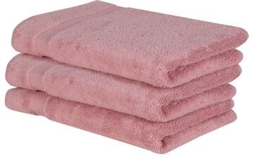 Better Trends Splash 100% Cotton Reversible Hand Towel Set, Solid Design, 550 GSM Heavyweight, Soft Absorbent, Machine Washable