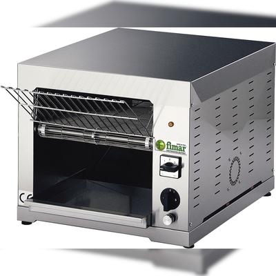 FIMAR Toaster mit kontinuierlichem Zyklus. Struktur aus rostfreiem Stahl. Abmessungen 450x680 h390 mm. Modell TOC