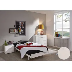 Hasena »Econom« Gäste-/Kinderbett Weiss deckend, lackiert / 20 cm