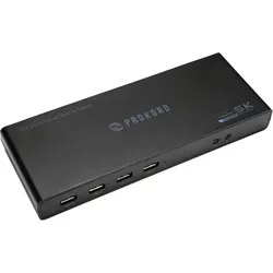 Prokord USB-C Universal Docking Station Dual 4K | 2x DP 2x HDM 2x USB-C/A I | inkl. Zubehör