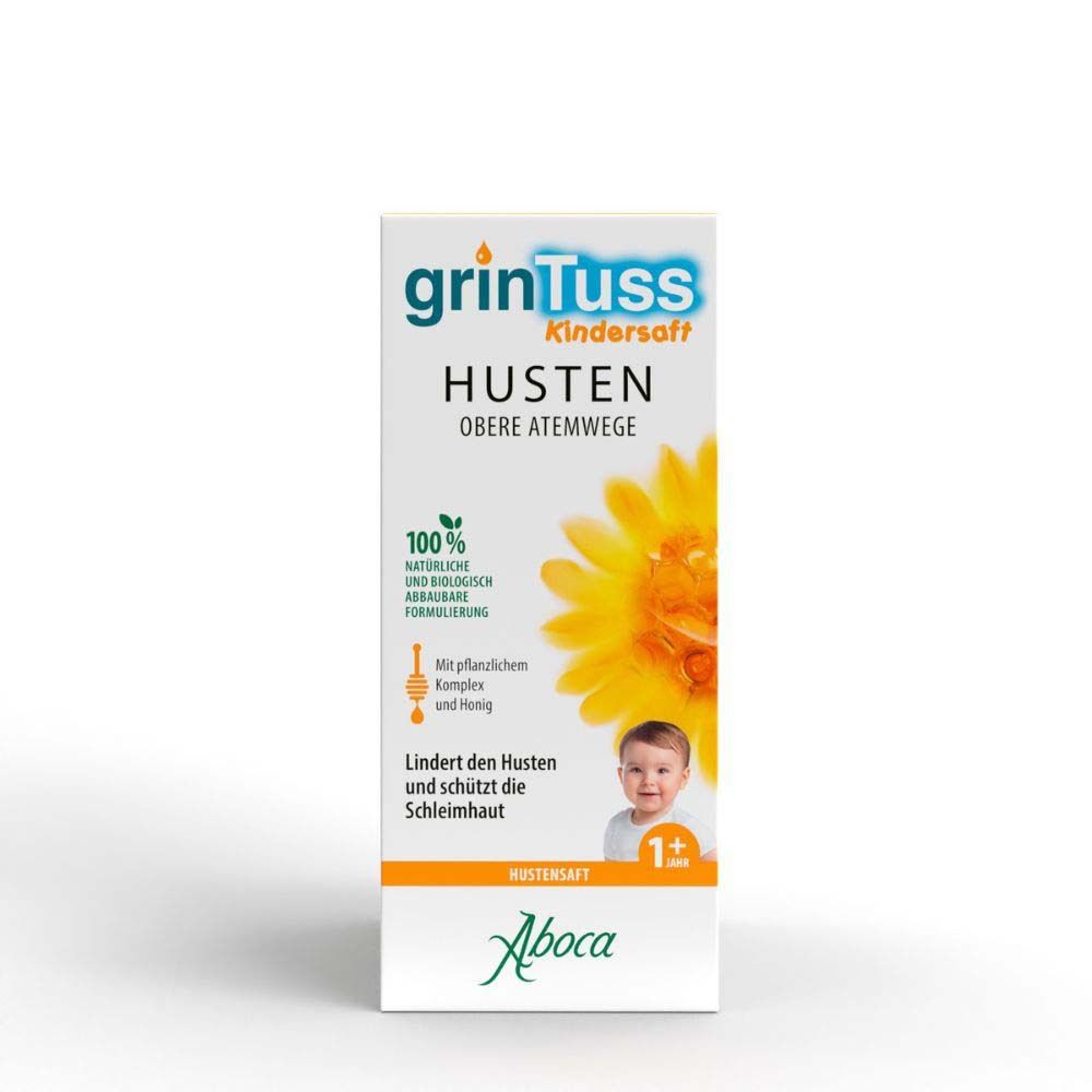Grintuss Kindersaft mit Poliresin 128 g Sirup