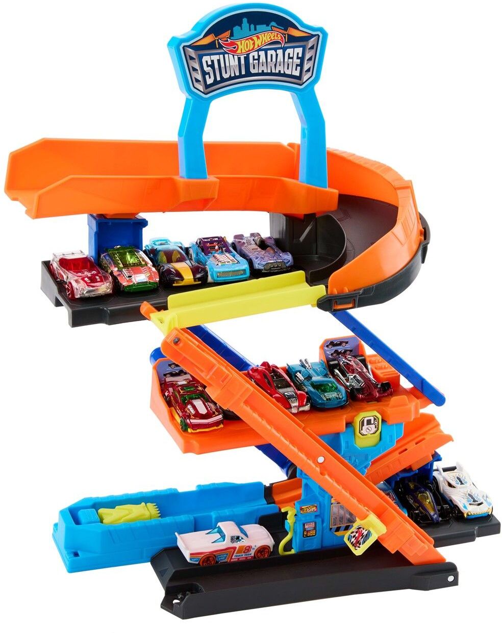 Mattel Hot Wheels City: Transforming Stunt Garage (JHL94)