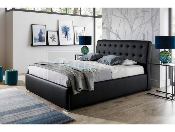 Xlmoebel Polsterbett Luxuriöses Lederbett für hochwertiges Schlafzimmerdesign, Made in Europa