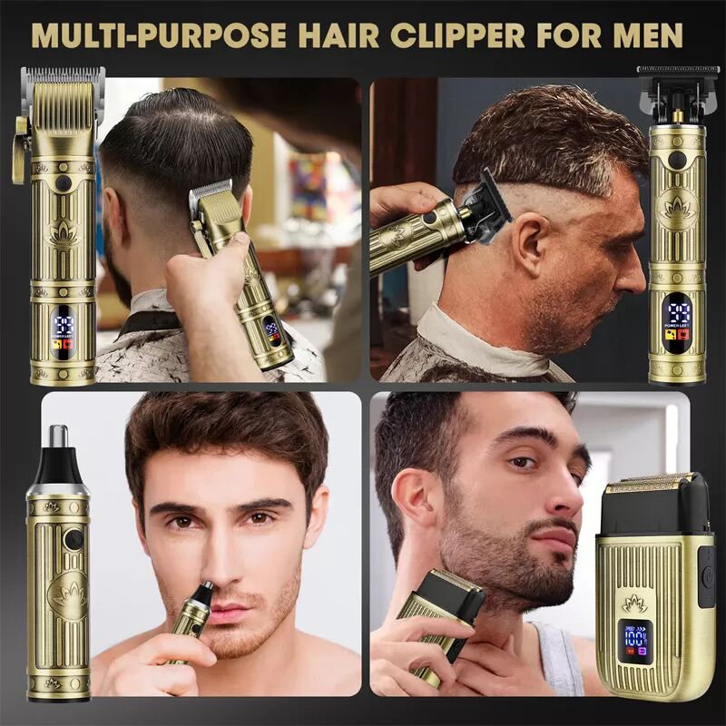 INF 4-in-1 Professionelles Pflegeset für Männer - Gold Edition