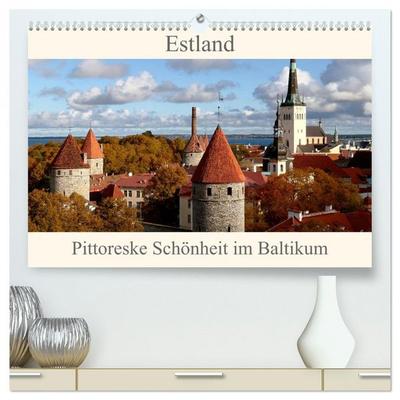 Estland - Pittoreske Schönheit im Baltikum (hochwertiger Premium Wandkalender 2026 DIN A2 quer), Kunstdruck in Hochglanz