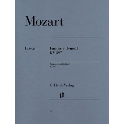 Wolfgang Amadeus Mozart - Fantasie d-moll KV 397 (385g) -