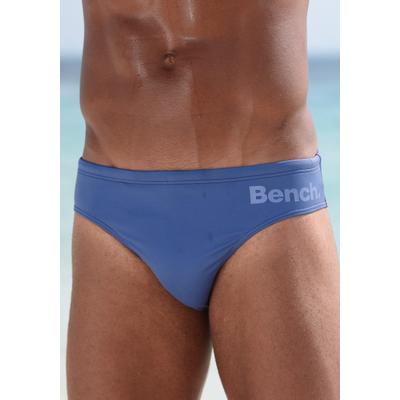 Badeslip BENCH., Herren, Gr. 4, N-Gr, blau, Polyamid, unifarben, Badehosen, klassischer Stil, mit Innenkordel