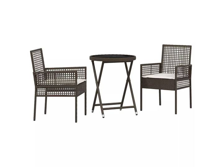 VidaXL - Gartenset poly-rattan, One Size, Braun