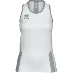 Errea, Damen, Sportshirt, Regis (XXS), Weiss, Grau