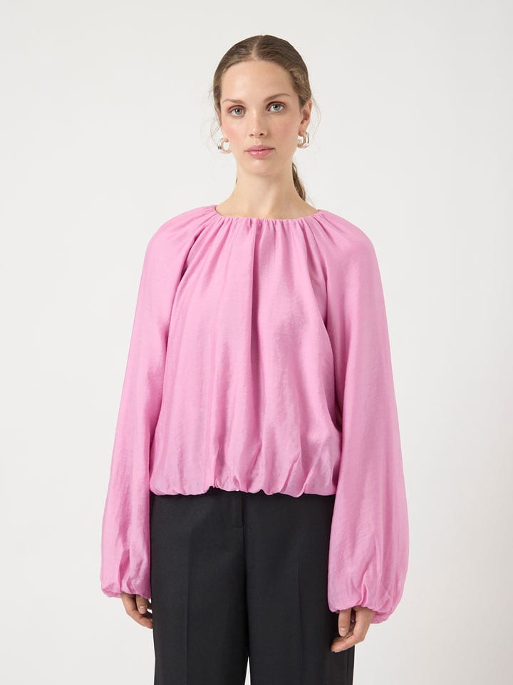 YAS Bluse in Rosa - 42