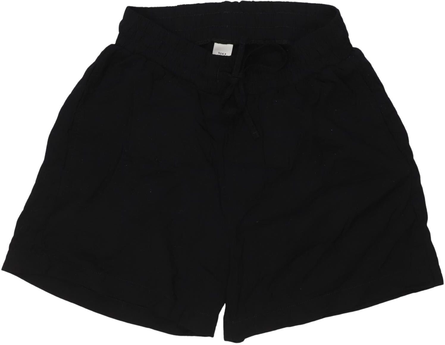 Kauf dich glucklich Damen Shorts, Schwarz, Gr. S, Synthetik / Viskose - Second Hand