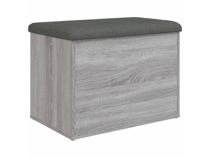 Gris Banc coffre - Banc de rangement - sonoma gris 62x42x45 cm bois d'ingénierie m6938