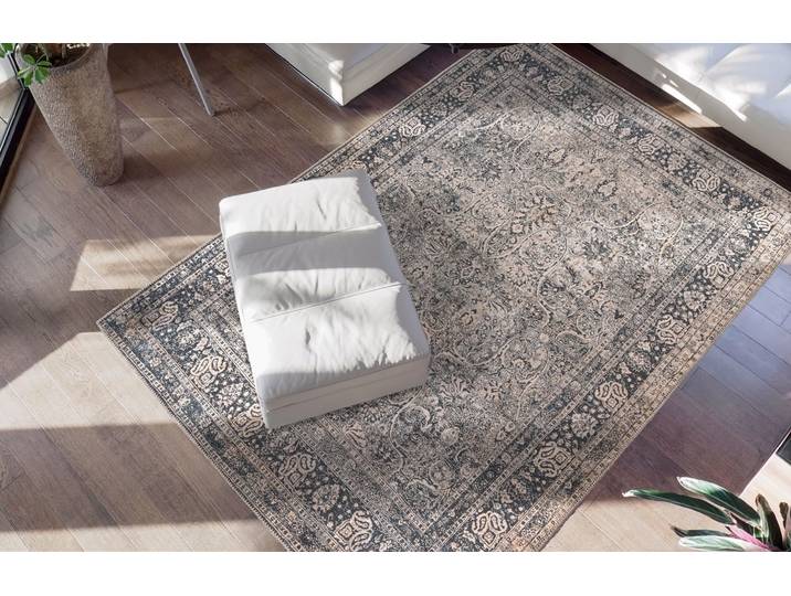 Teppich ME GUSTA Faye 925 , bunt (multi, schwarz), B:150cm H:6mm L:230cm, Polyester, Teppiche, Teppich, Flachgewebe, gedrucktes Motiv, Wohnzimmer