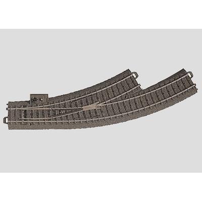 Märklin H0 C-Gleis (mit Bettung) 24671 Bogenweiche, links 1St.