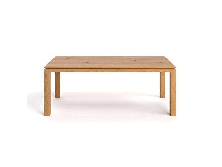 Danzz Verge Esstisch aus massiver Eiche auf massiven Beinen, hohe Qualität, 220x90 cm