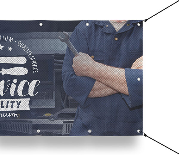 Pixartprinting Lona personalizada microperforada