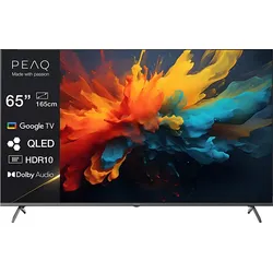 PEAQ PTV 65GQU-5025C QLED UHD TV (Flat, 65 Zoll / 164,0 cm, 4K, SMART TV)