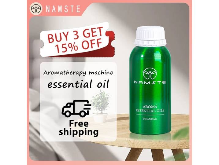 Diffuseur d'huiles essentielles Namste 500 ml, purificateur d'air pour la maison, l'hôtel, le commerce et la voiture, parfums, huile essentielle de bois de santal