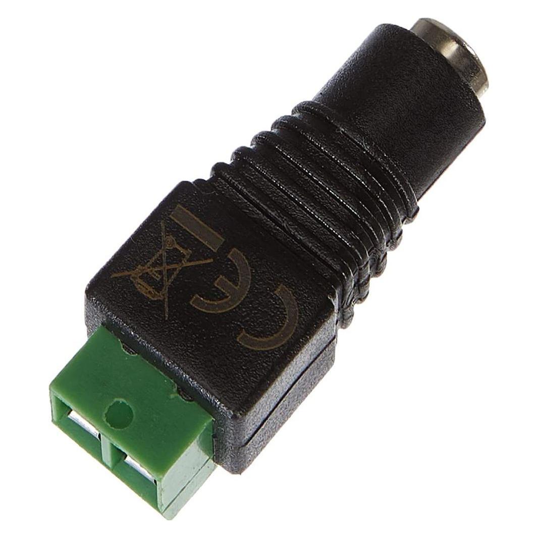 Delock Netzteil Gleichspannungsbuchse 5,5 mm (ID: 2,5 mm) (W) (0.14 m) (65485)