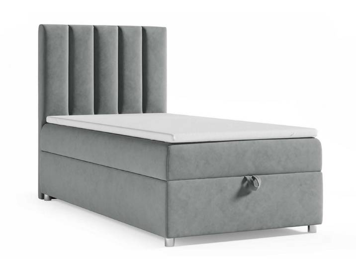 Best for Home Boxspringbett Einzelbett Trinity K-10 mit Stauraum & Komfort Topper (70x200 80x200 90x200 100x200 cm), Lieferung Wohnung und Aufbauservice, TOP Preis-Leistungs-Verhältnis