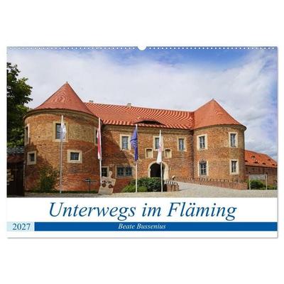 Unterwegs im Fläming (Wandkalender 2027 DIN A2 quer), CALVENDO Monatskalender