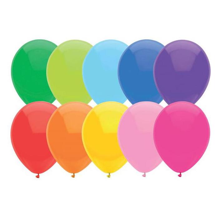 Haza Witbaard Farbige Luftballons, 10st. (10x) (21206776)