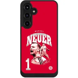 Nivocase Handyhülle für Samsung Galaxy S25+ Hülle NIVOpure Case Schwarz FC Bayern München FCB Manuel Neuer (Samsung Galaxy S25+), Smartphone Hülle, Schwarz