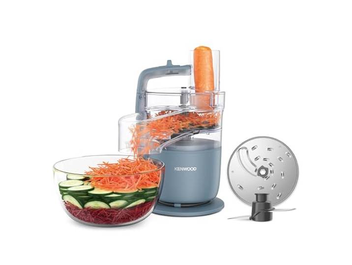Kenwood MultiPro Go - Kompakte Küchenmaschine 650 W 1,3 L Schüssel Grau